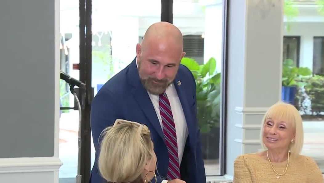 Florida Lt. Gov. Jay Collins positions himself as successor to Ron DeSantis in Boca Raton