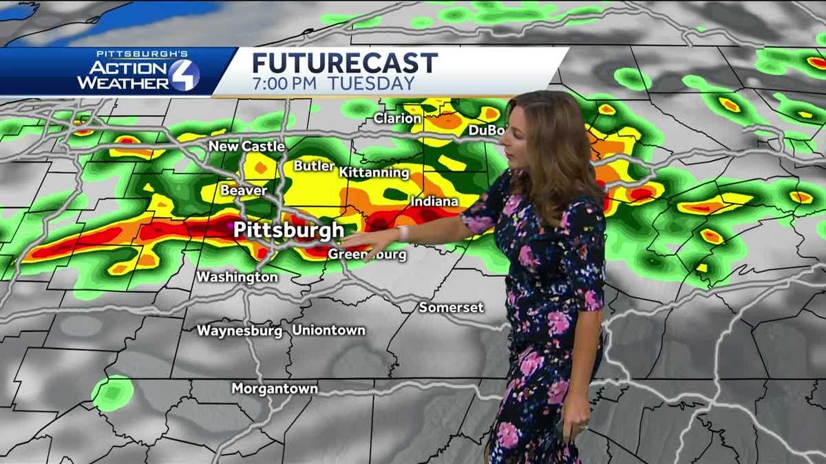 PITTSBURGH WEATHER Strong to severe storms expected Tuesday afternoon