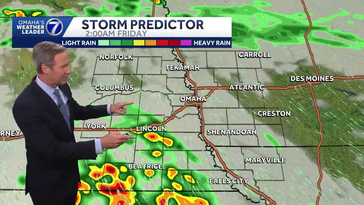 A little cooler before the weekend heat in the Omaha area
