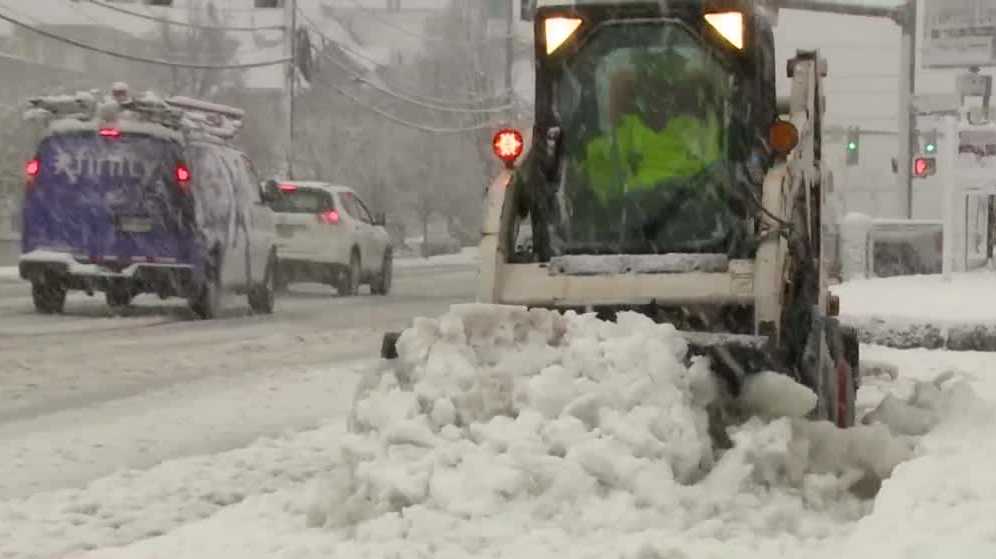 New Hampshire road conditions slippery; several spinouts reported