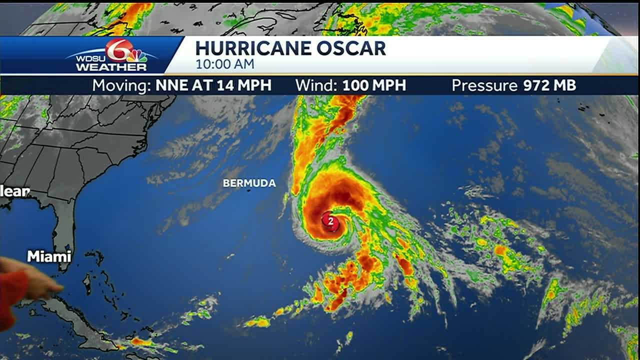 Tracking The Tropics: Hurricane Oscar Will Gradually Weaken