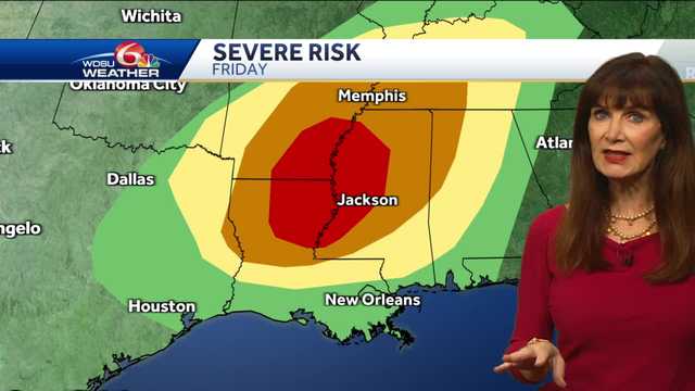 Greatest Severe risk Friday is more to our North - Vimarsana News