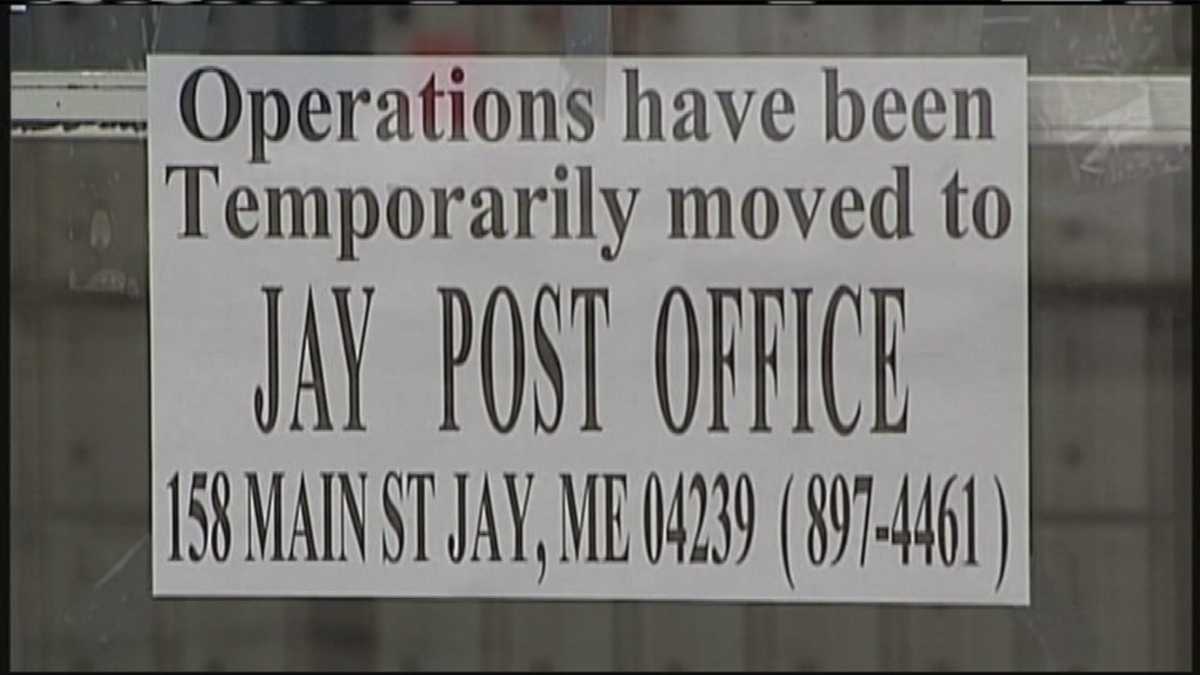 Wilton post office closed because of snow damage