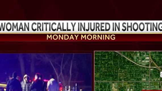 19-year-old woman critically hurt after a shooting in an alley