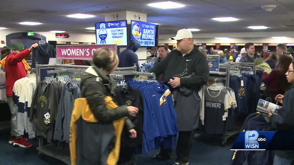 BREWERS 36th ANNUAL CLUBHOUSE SALE SCHEDULED FOR FRIDAY AND