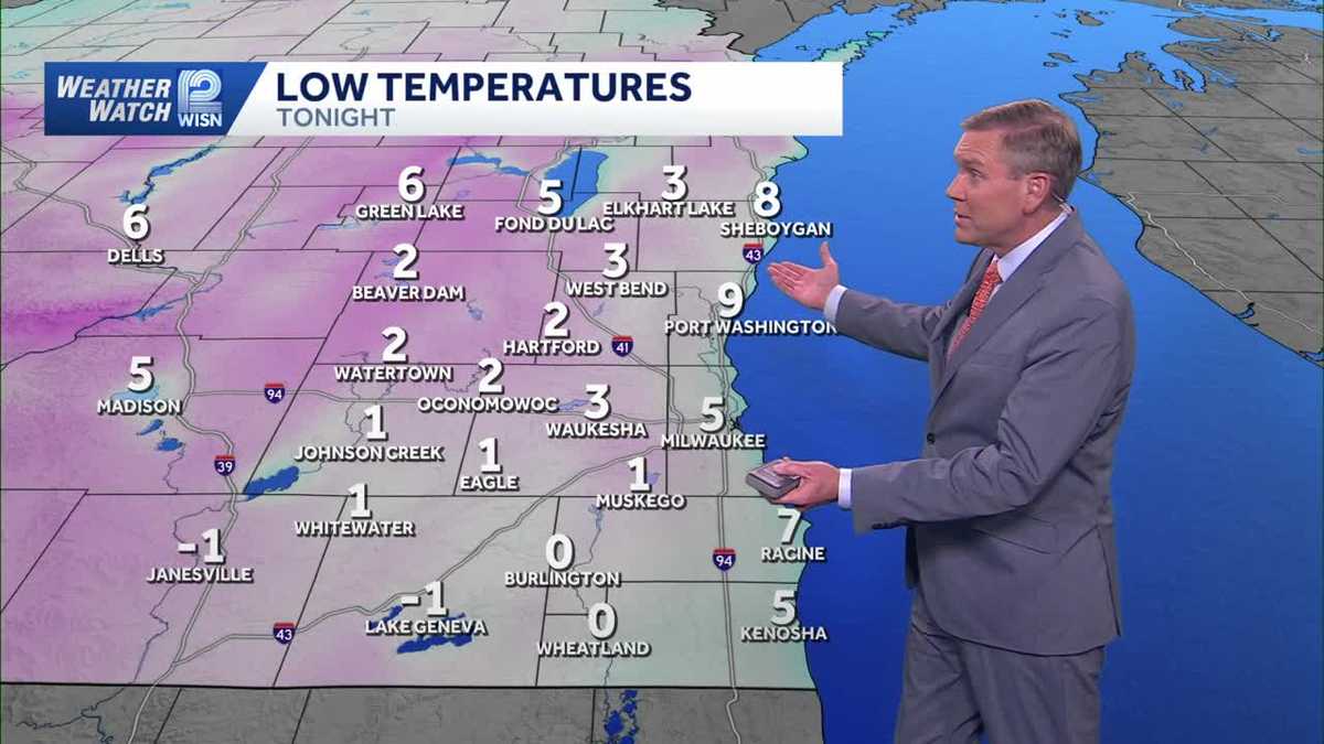 From Frigid To Flurries In SE Wisconsin