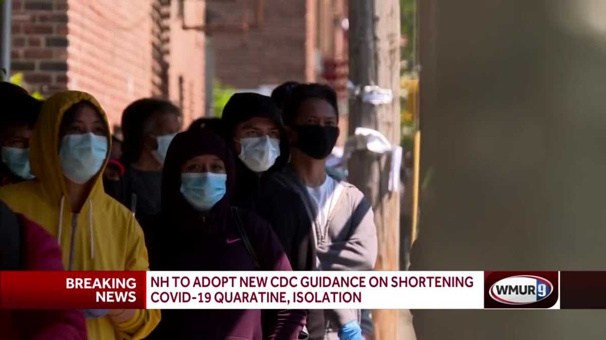 NH to adopt new CDC guidance on shortening COVID-19 quarantine