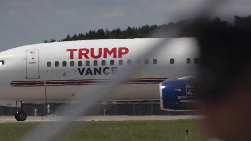 Emergency landing for JD Vance's plane in Milwaukee