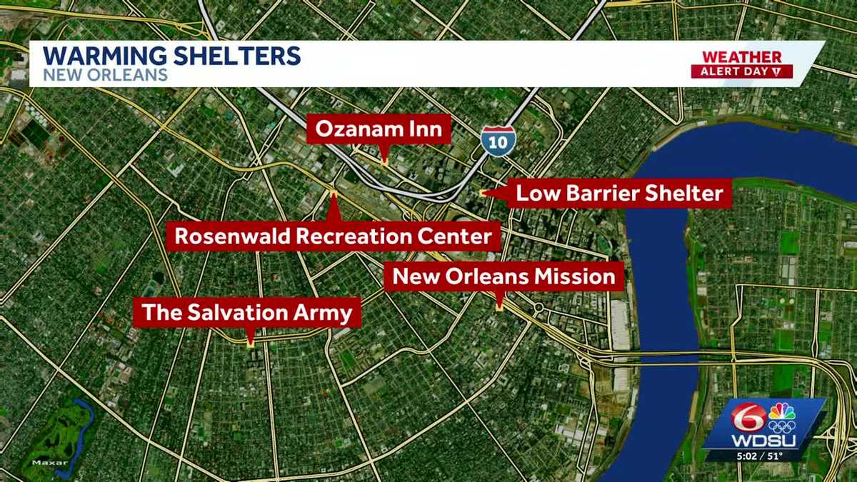 City of New Orleans preparing residents ahead of cold weather