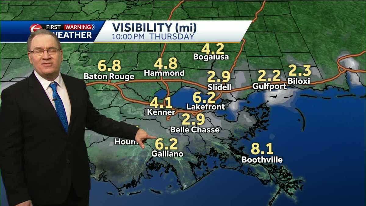 Dense Fog Advisory until 10am Christmas Day