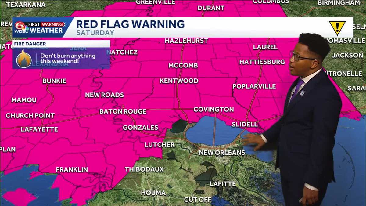 Louisiana weather forecast: Cold front returns this weekend - WDSU