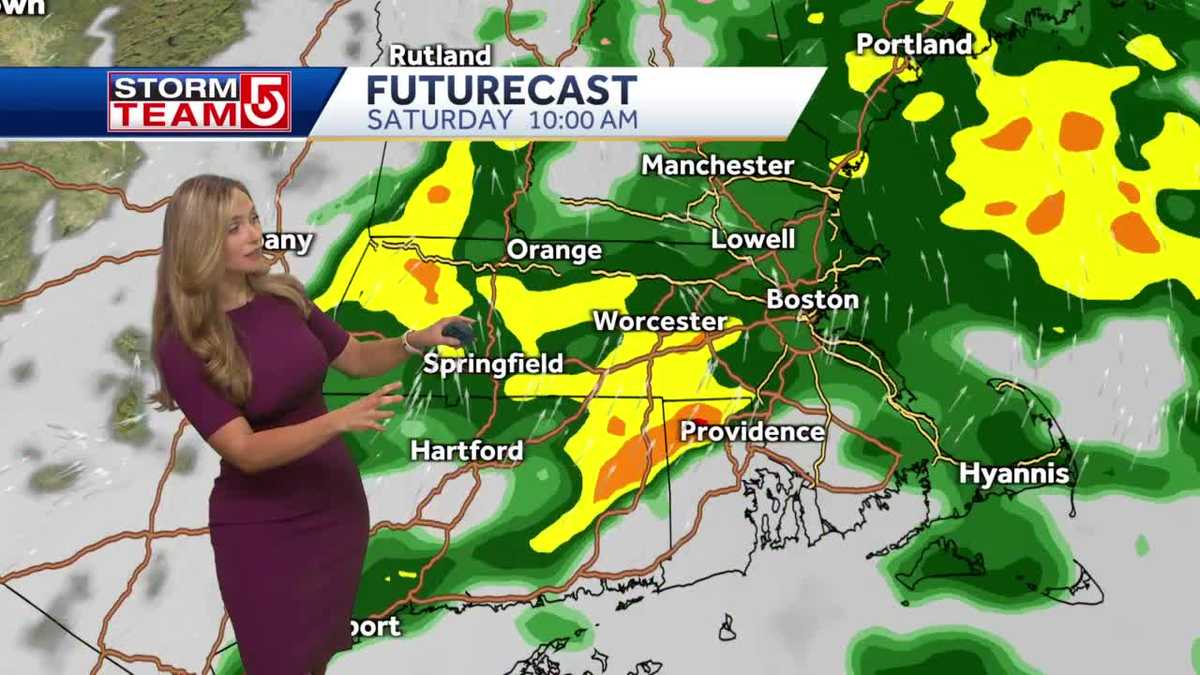 Video- Tracking Rounds of Rain And Evening Storms