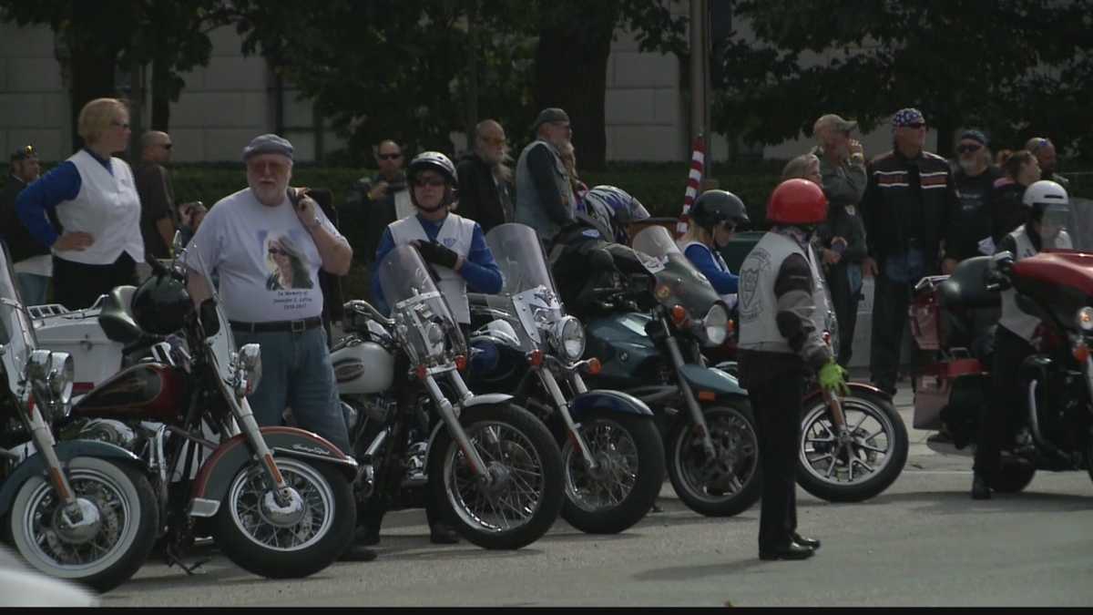 Hundreds of motorcyclists come together for MakeAWish ride