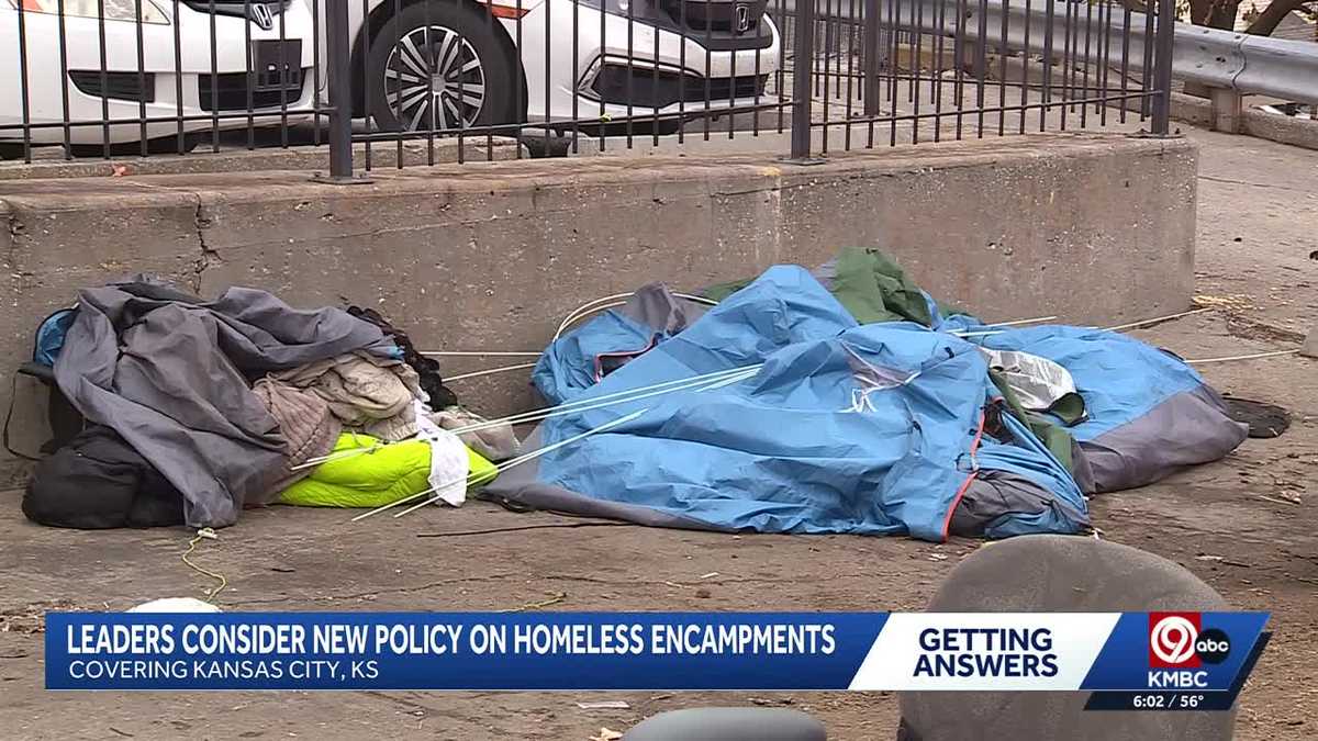 Unified Government of Wyandotte County considers new rules for homeless camps in KCK