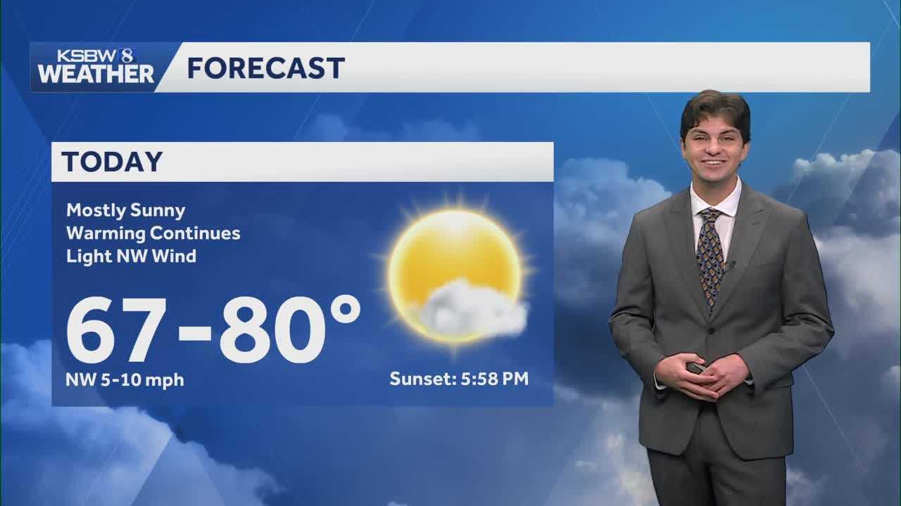 Dense fog this morning ahead of sunshine and warm temps