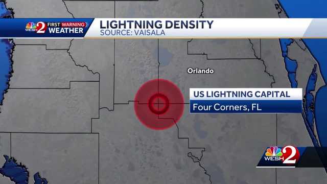 Florida named lightning strike capital of the country - Vimarsana News