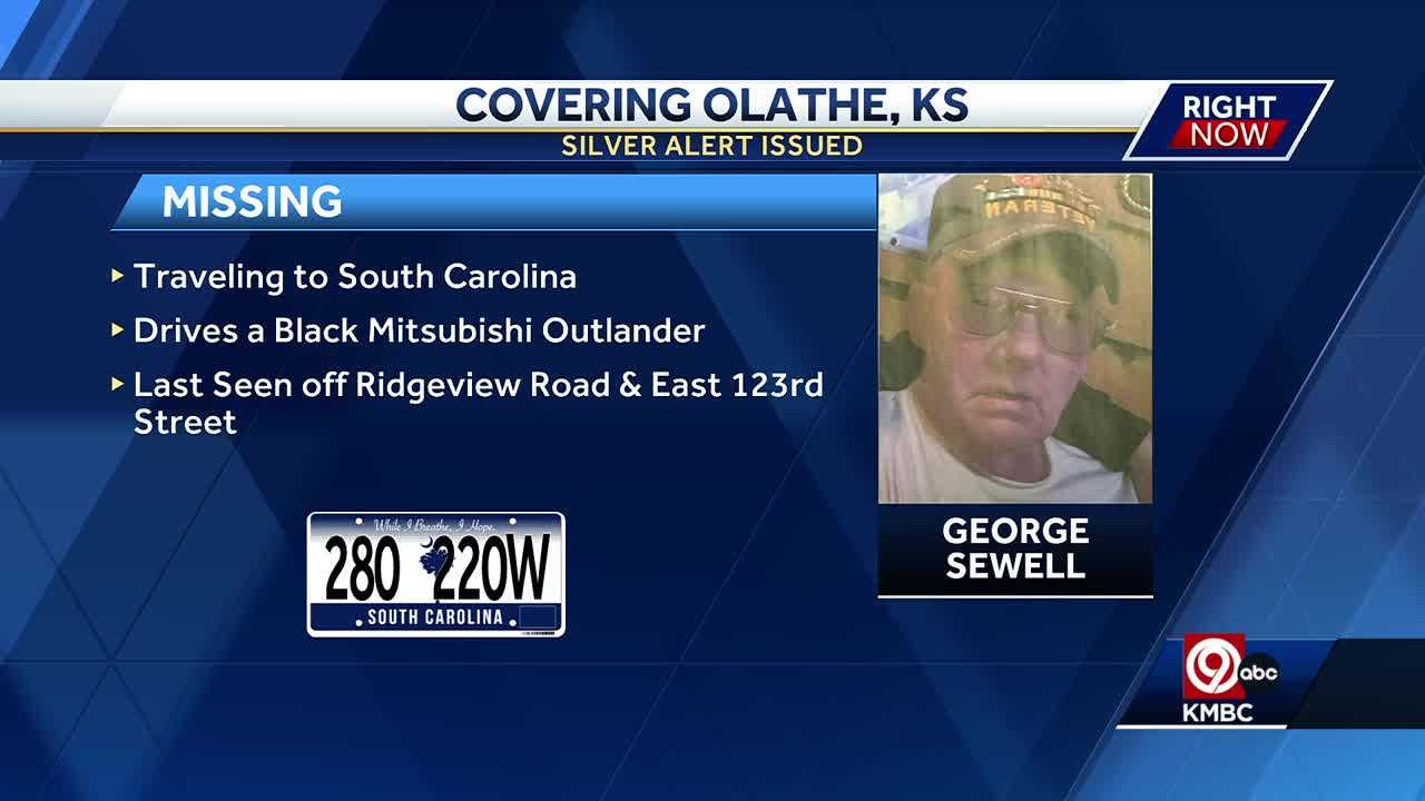 Olathe police think missing 74-year-old headed to South Carolina - Vimarsana News
