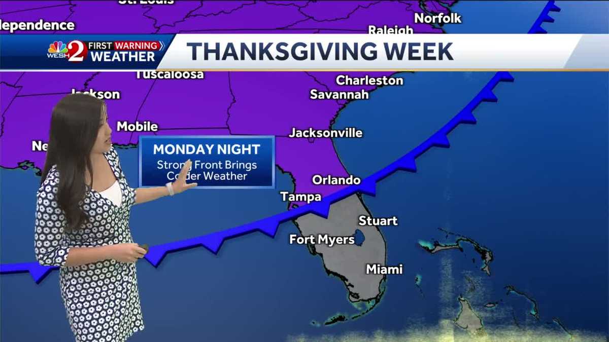 Breezy and Scattered Showers Friday