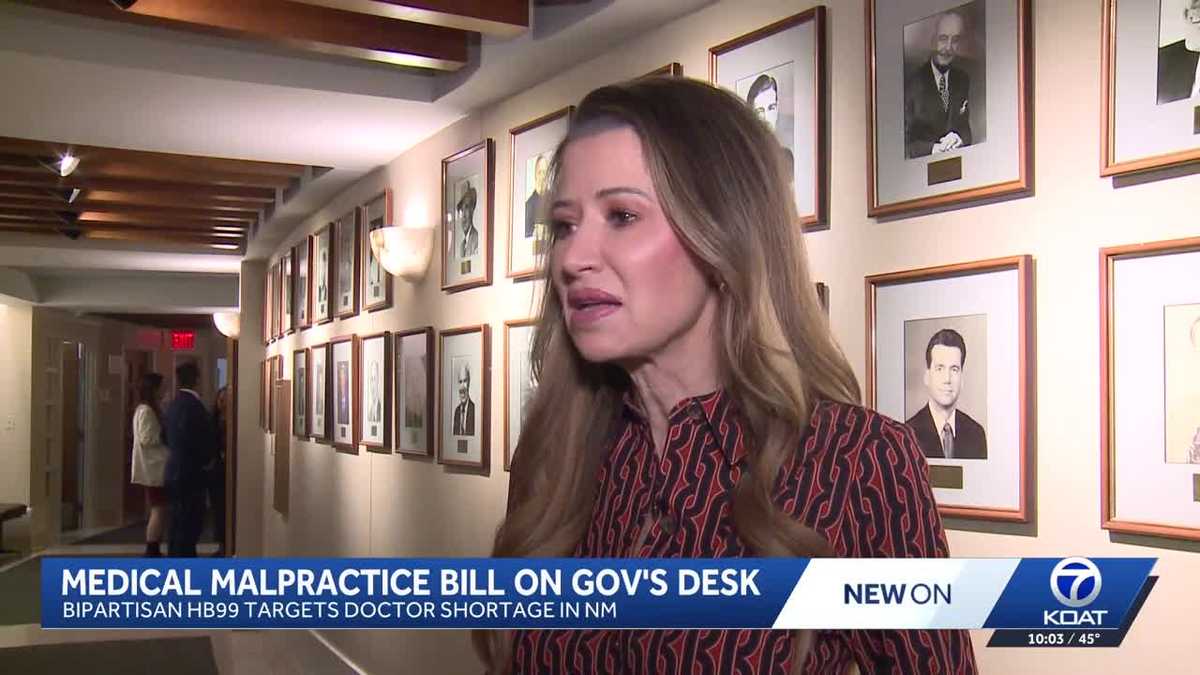 New Mexico medical malpractice bill awaits governor's signature