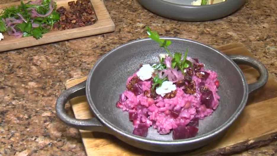 Farm-to-Fork Friday: Council Oak restaurant makes a pink risotto for ...