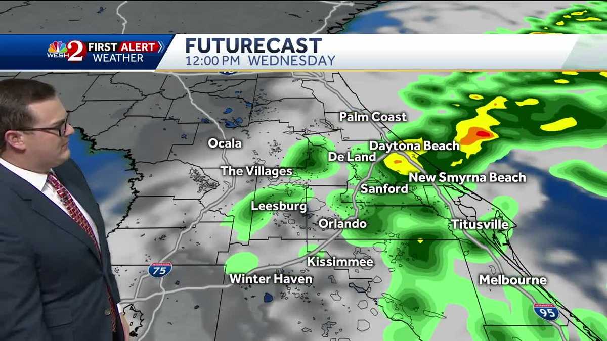 Rain chances rise in Central Florida