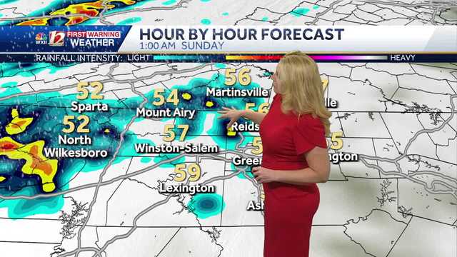 Spotty Showers and Mild Saturday, Heavy Rain Possible Sunday - Vimarsana News