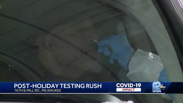 COVID-19: Testing lines continue post-holidays - Vimarsana News