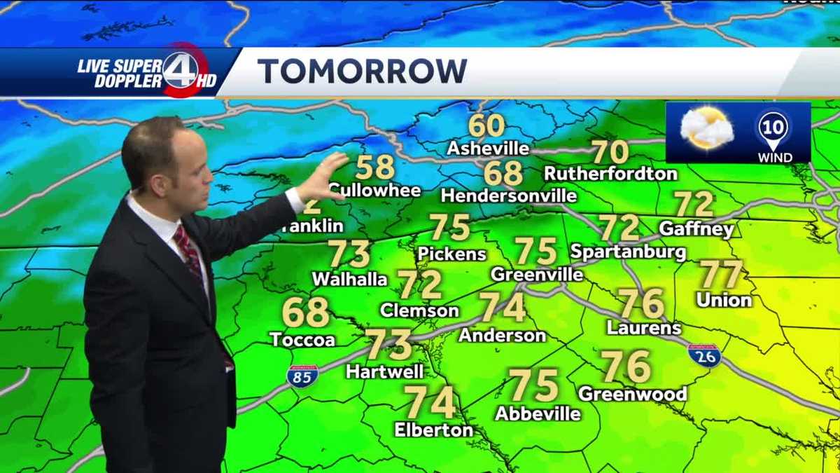 Greenville Forecast Fog, then sunny Friday