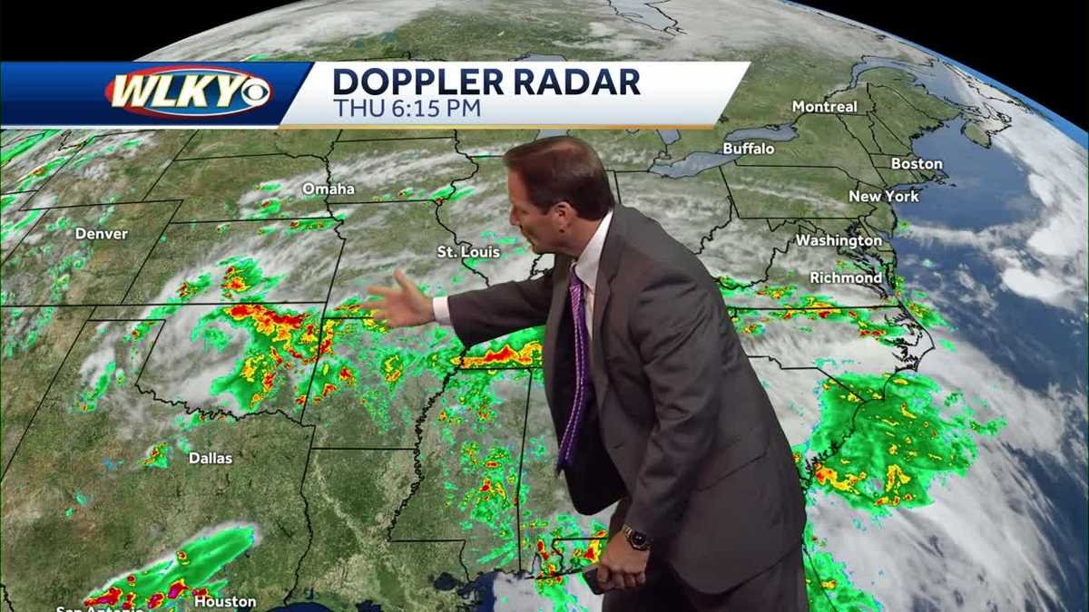 Scattered showers expected this evening