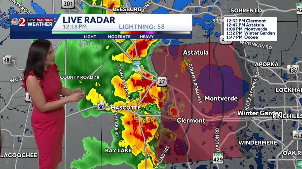 Scattered Storms This Afternoon | August 28th Forecast