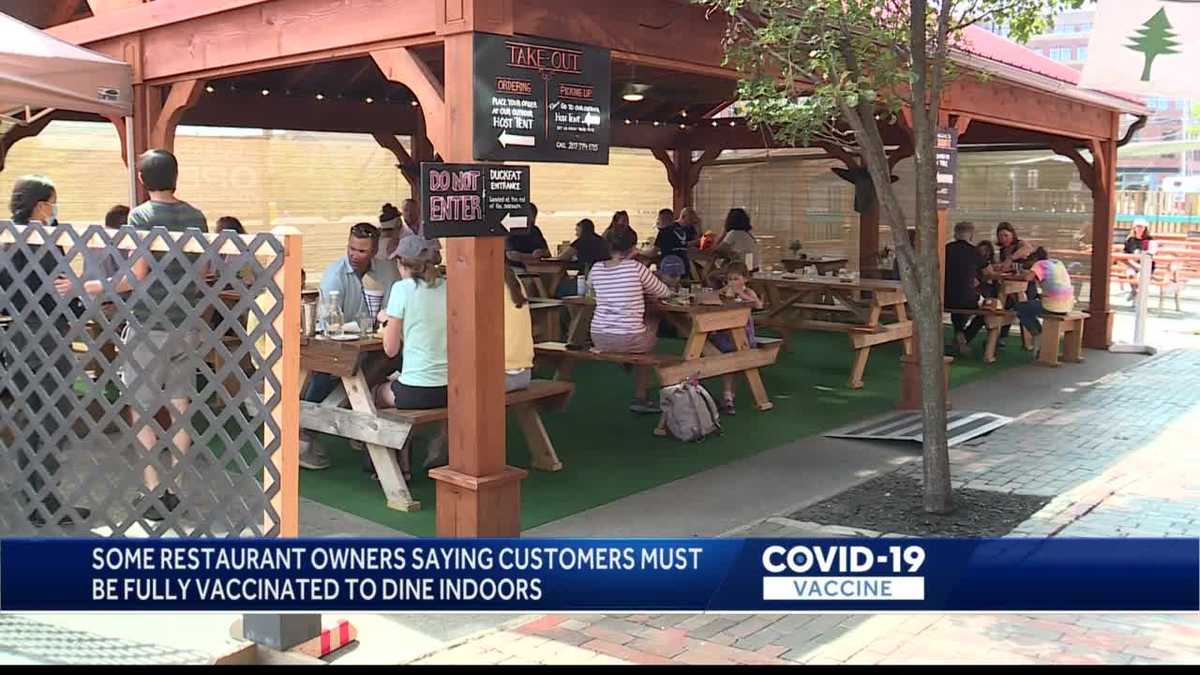 Some Portland restaurants say unvaccinated can eat outside
