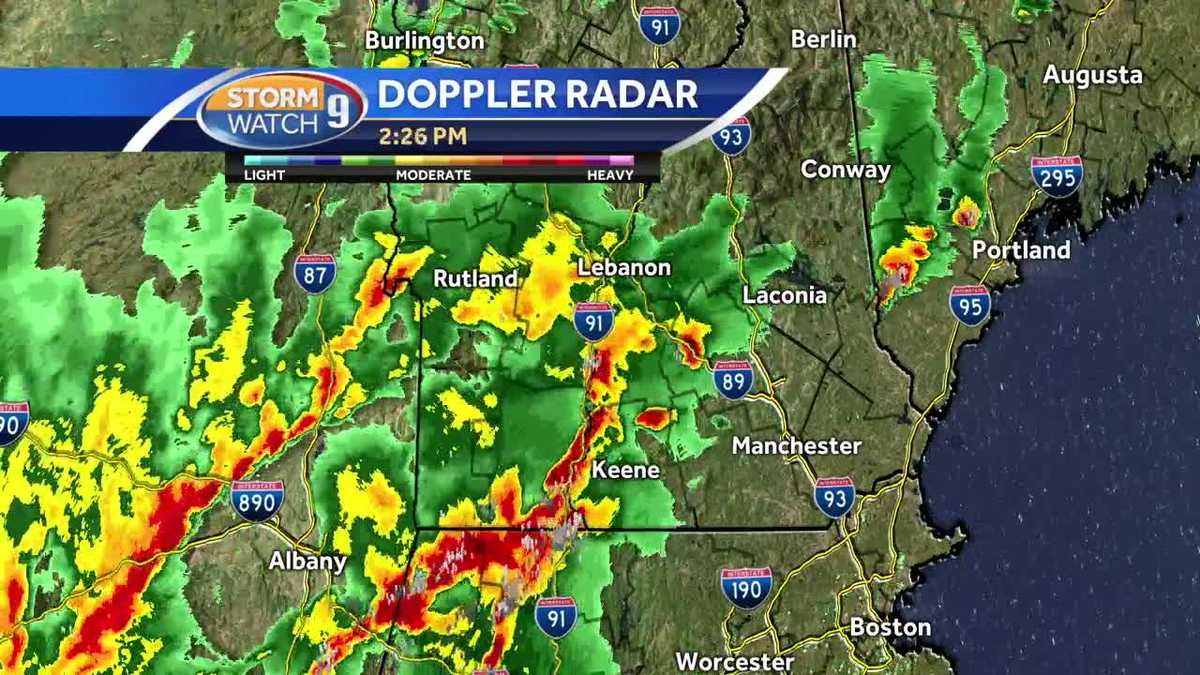 Watch: Flash-flood warning in effect for southwestern NH