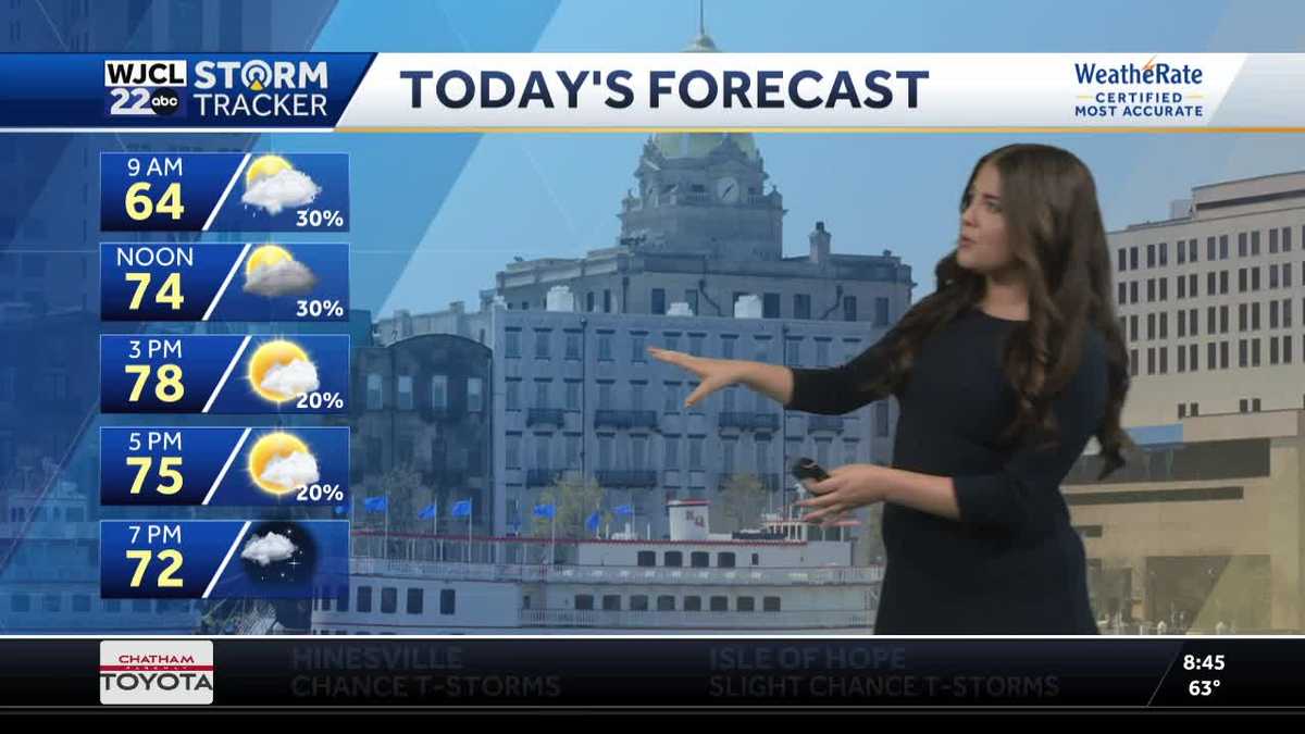 A big cool down on the way after this weekend - WJCL
