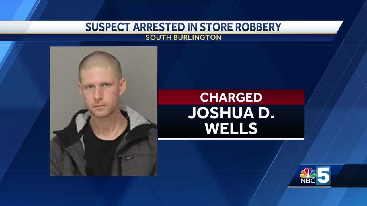 South Burlington Police Arrest Armed Robbery Suspect