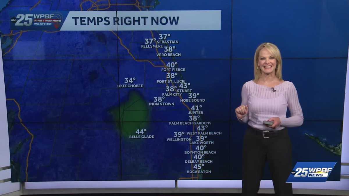 Freeze warnings up for parts of South Florida