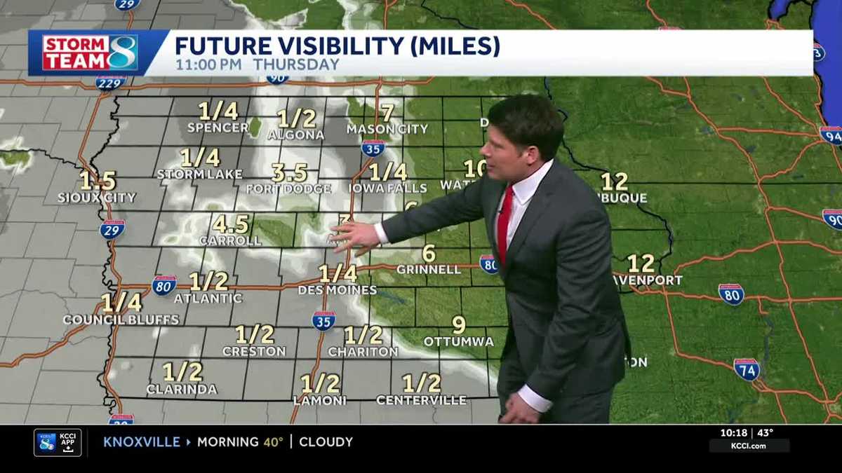 Iowa weather: Fog and drizzle linger into Christmas Day; Dense fog advisory until 9 a.m.