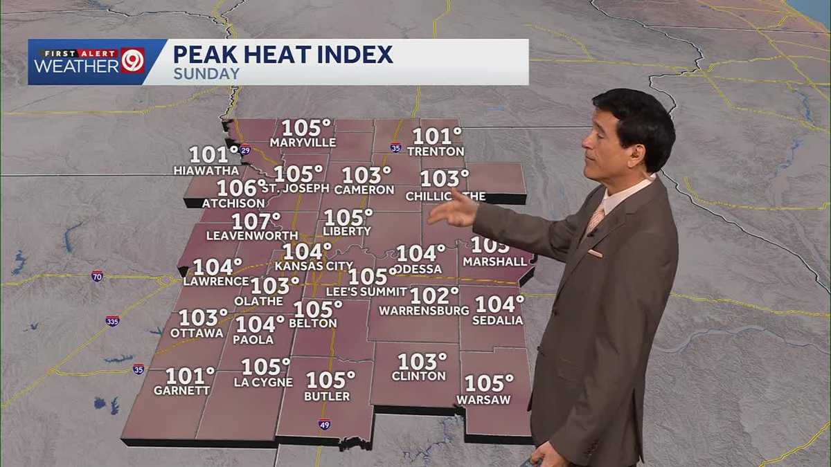 Heat kicks in Sunday