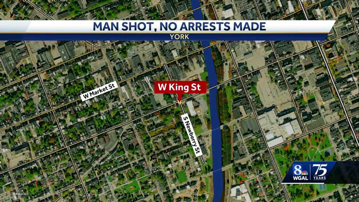 Man injured in York County, Pa. shooting