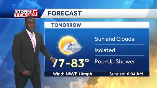 Video: Sunshine, 80s for last weekend in August