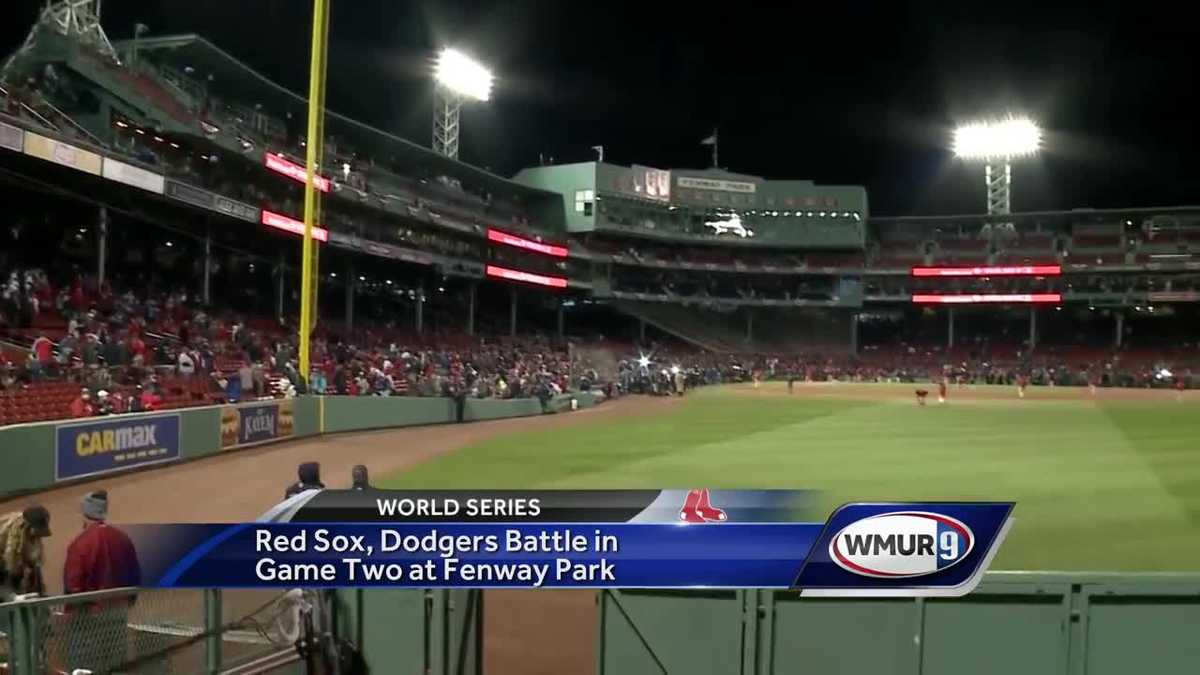 Excitement high for Red Sox, Dodgers fans at game 2 of World Series