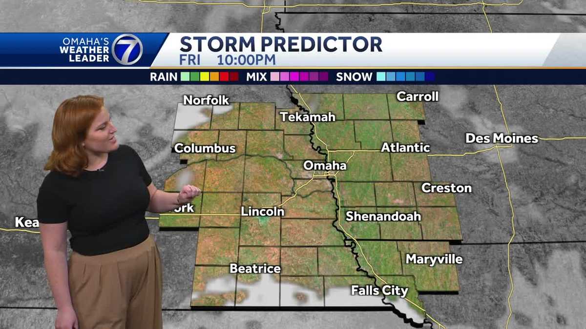 Chilly and breezy Friday afternoon forecast - KETV