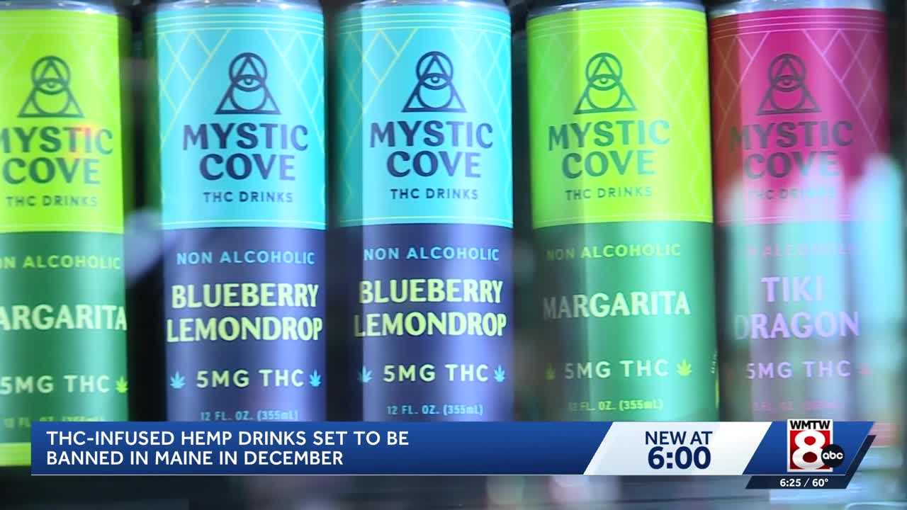 wmtw.com - Connor Clement - Maine's THC drink ban is coming Dec. 11. Here's what to know
