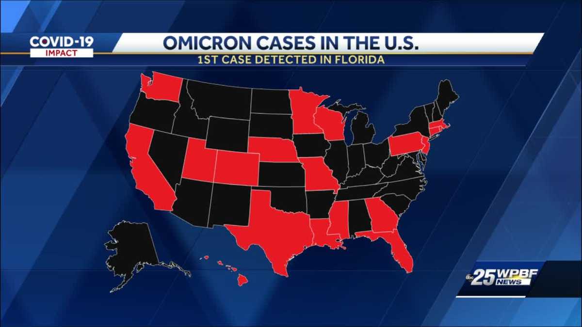 Các quan chức y tế cho biết biến thể Omicron được phát hiện ở Florida