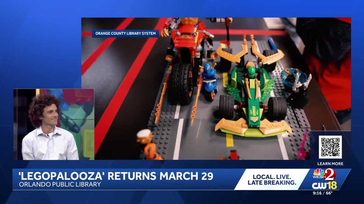 Celebrate Spring break at the Orange County Library | LEGOpalooza, Renaissance FAIRview & more