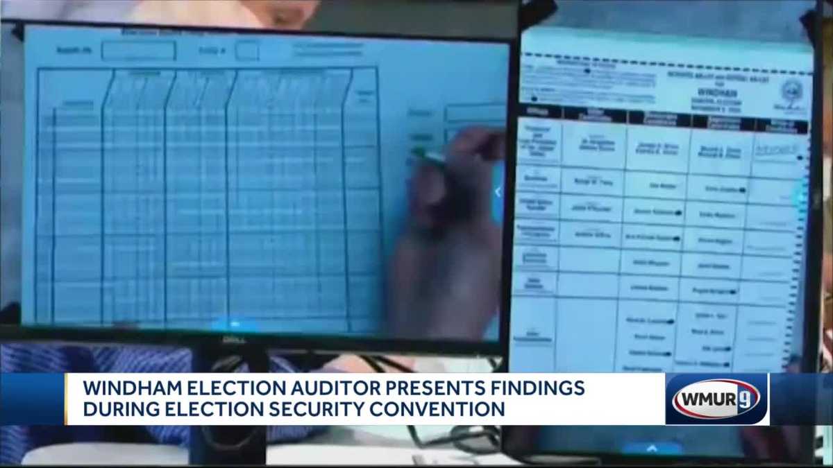Windham election auditor presents findings during DEFCON convention