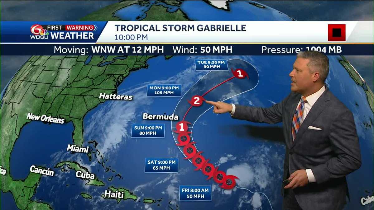 How hot your weekend will be, rain chances, & 2 tropical systems