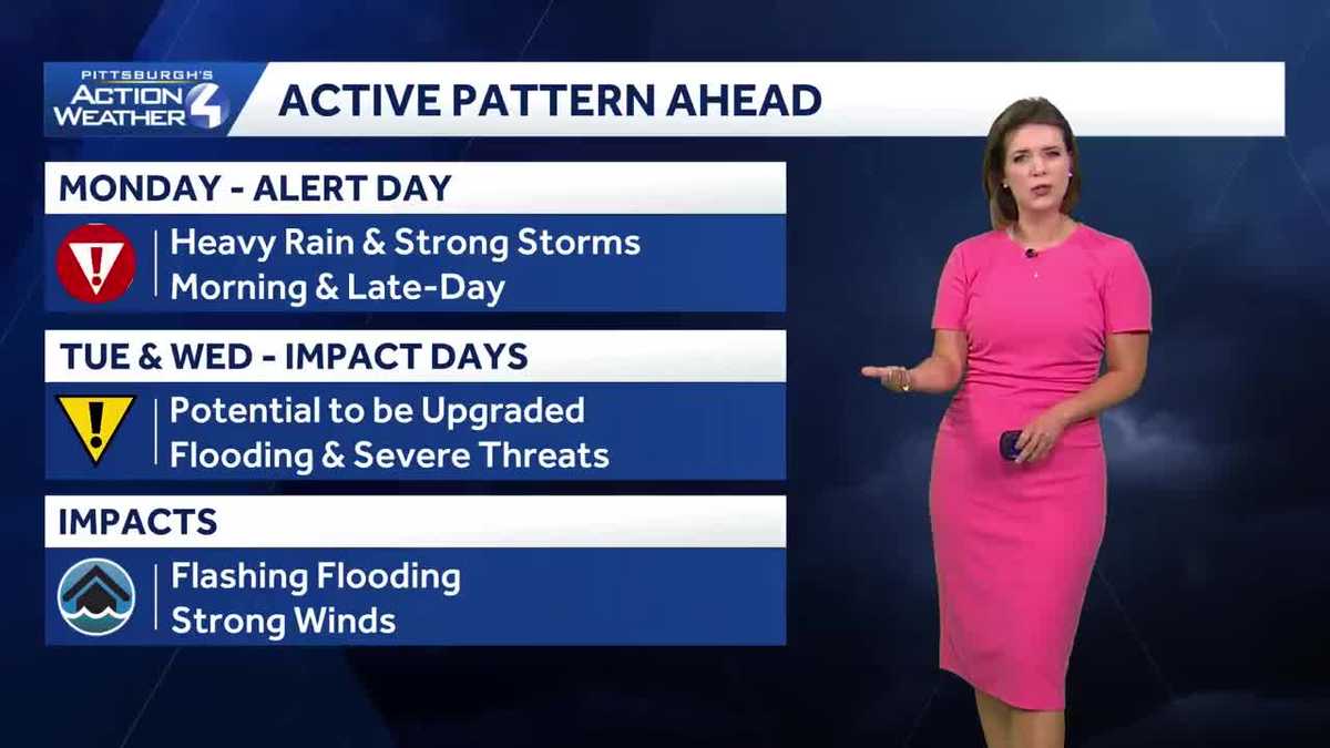 Western PA braces for active week with flooding and severe threats