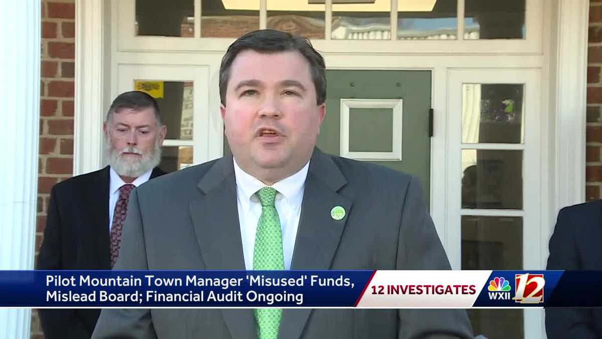 Pilot Mountain mayor says town manager misled board, spent money without approval