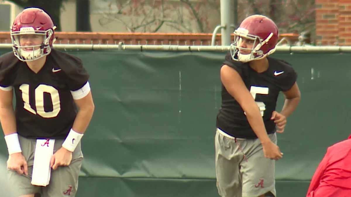 WATCH Alabama football's first spring practice