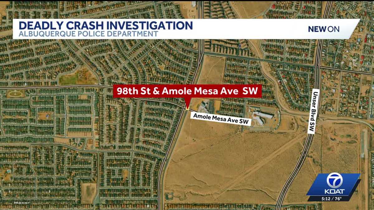 Albuquerque driver dies after running stop sign, police say